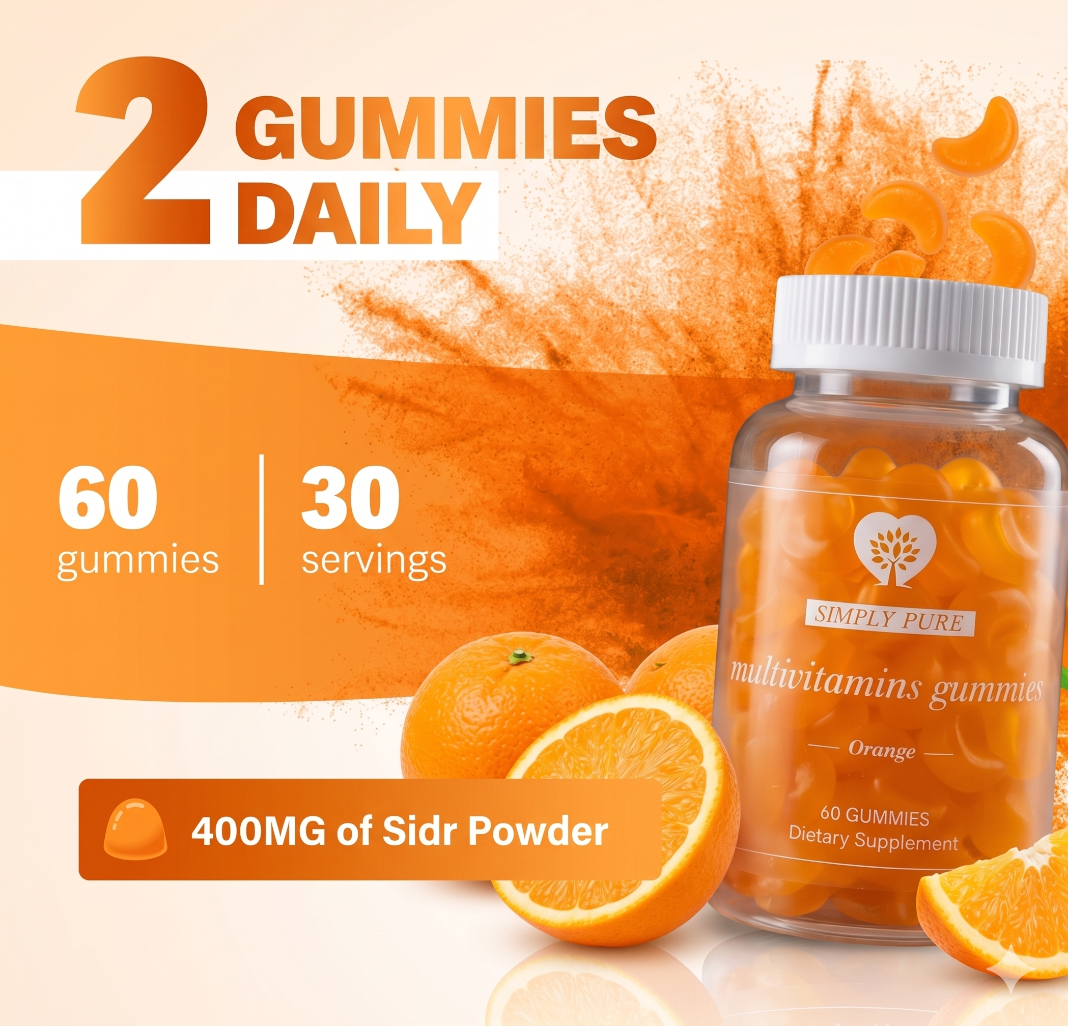 Sidr Daily Multivitamin Gummies